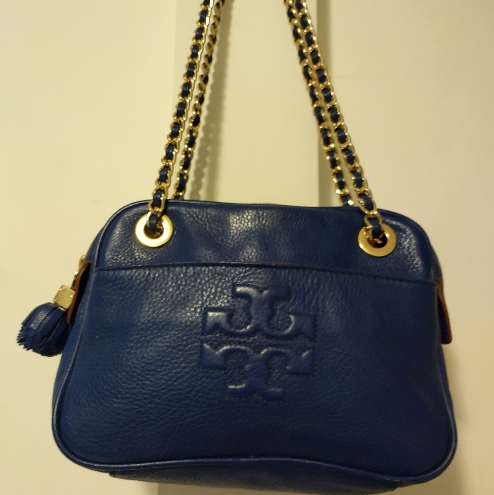 Tory Burch Blue Shoulder Bag